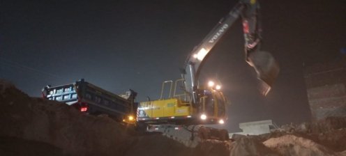 Updates Excavation! (Leveling) Ravi Business Center Construction Update
